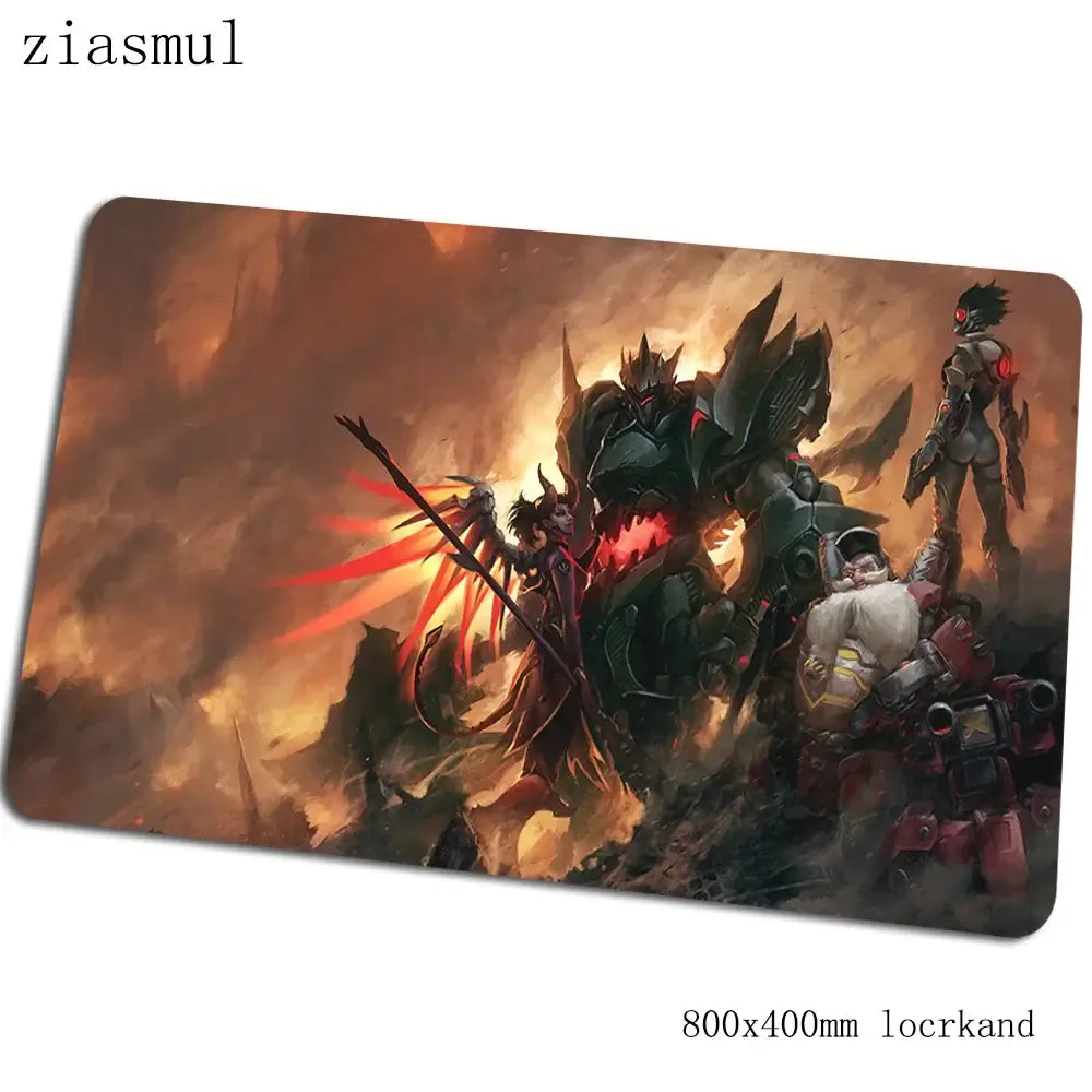 overwatch mouse pad 800x400x3mm mats best seller Computer mouse mat gaming accessories large mousepad keyboard games pc gamer