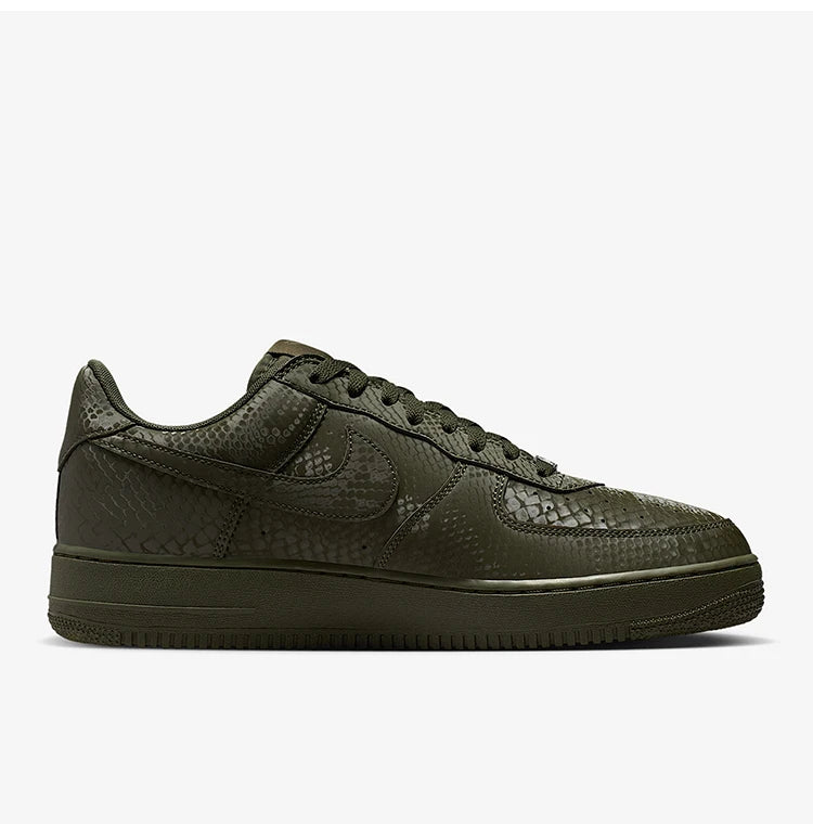 Nike Authentic jesenski stil muške niske tenisice otporne na habanje s uzorkom zmijske kože IB0018-301