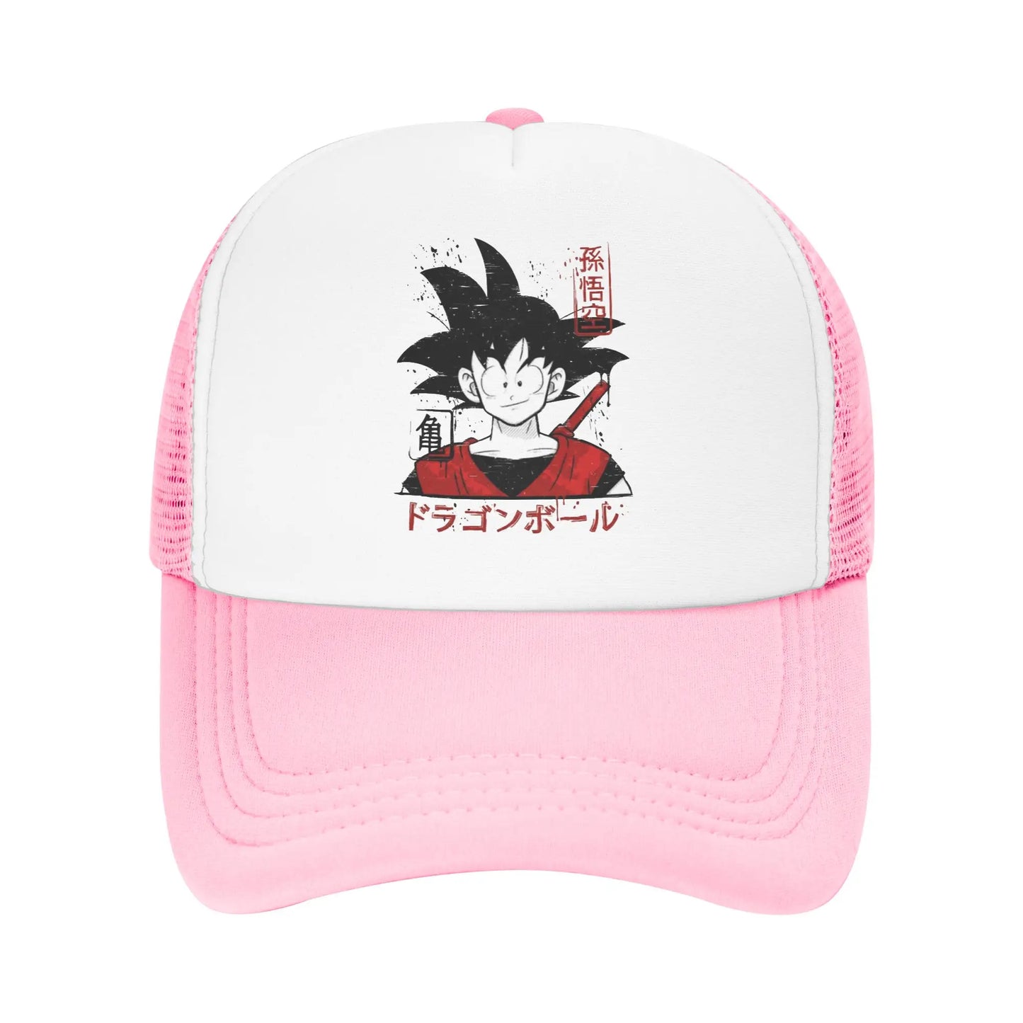 Japanese Goku Dragon Ball Z Mesh Baseball Cap Unisex Fashion Sun Hats  Hats Snapback Caps Fishing Hat Winter Trucker Caps