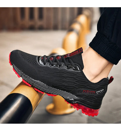 Men's Golf Shoes, Outdoor Casual Walking Shoes, Men's Mesh Breathable Lightweight Golf Sports Shoes, Sizes 39-48
