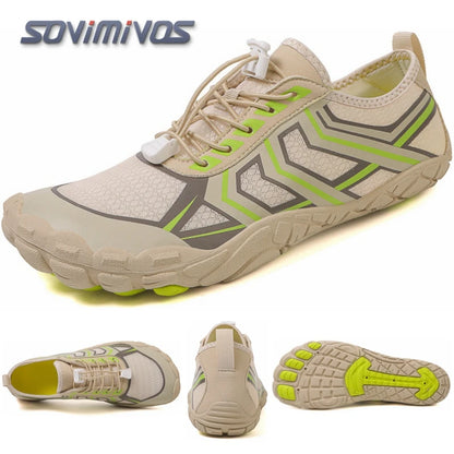 Men's Trail Running Shoes, Lightweight Athletic Zero Drop Barefoot Shoes Non-Slip Outdoor Walking Minimalist Shoes for Women