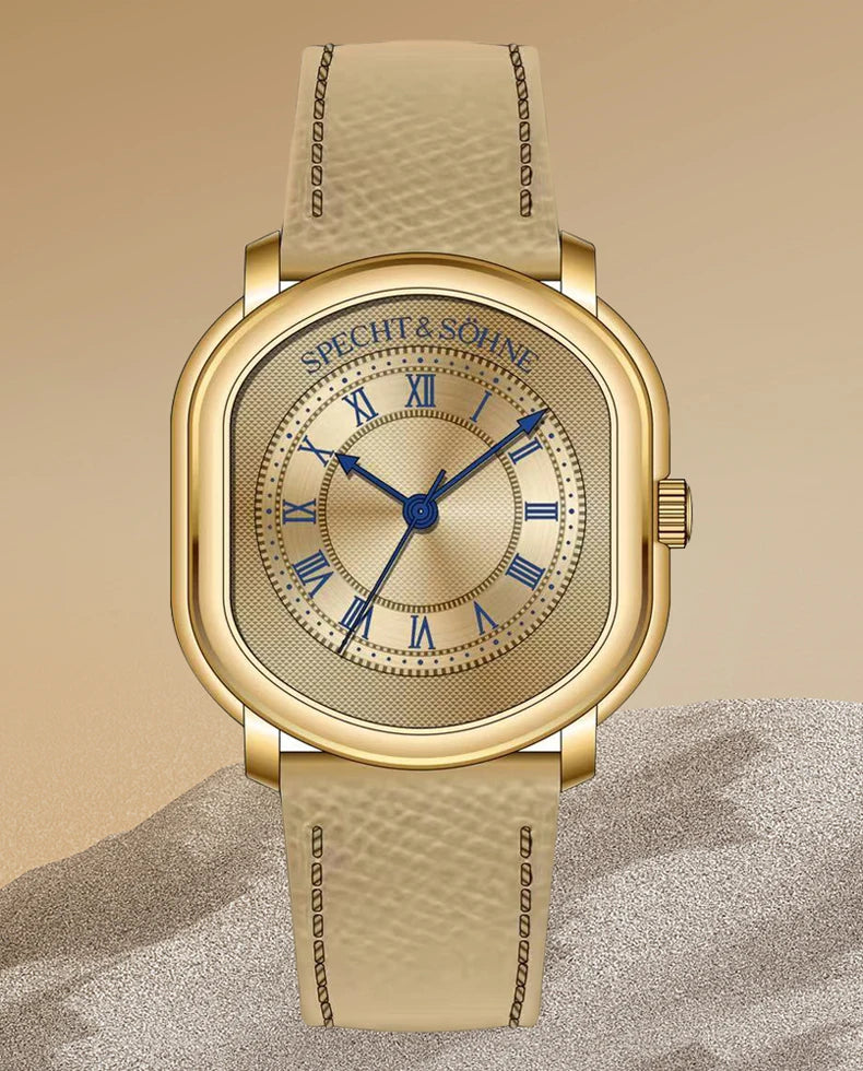 Specht & Söhne 2025 New 35MM Men's Watches Top Brand Luxury Vintage Watch For Men Japan VH31 Movt Sapphire Crystal Waterproof