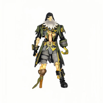 New Fortnite Trooper Sky Fox Raven Black8 Game Character Cartoon Articulated Action Figure Model Cool Decorative Ornament Toy