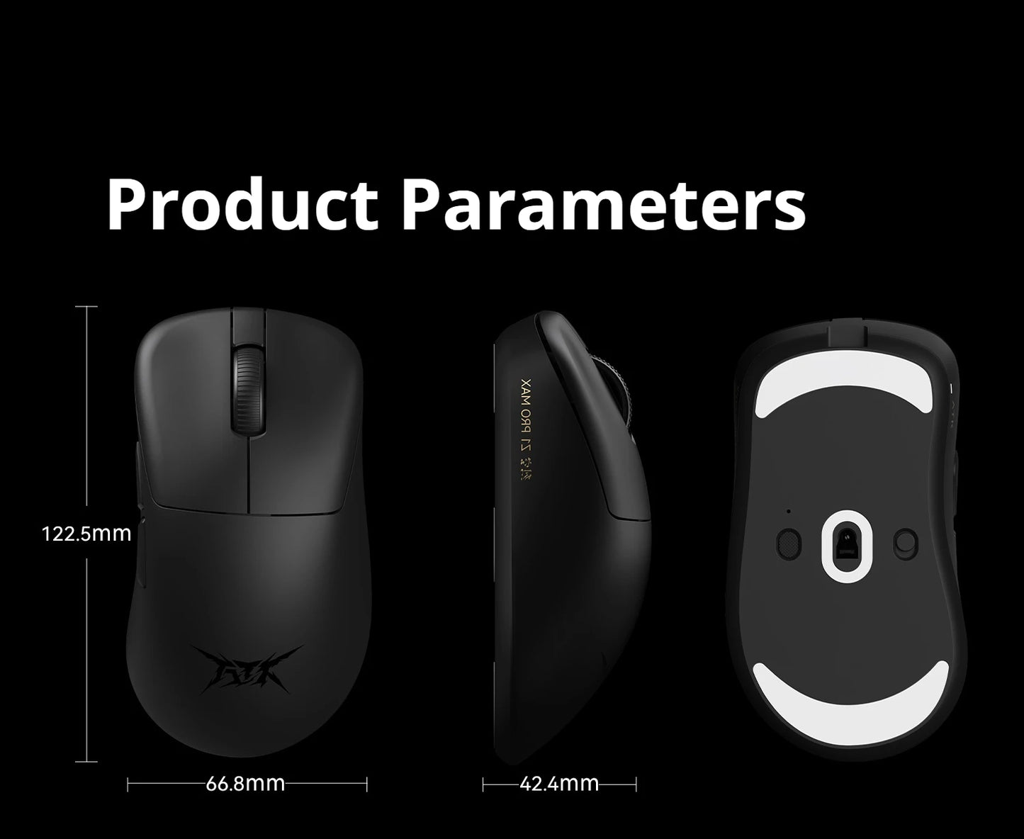ATK Z1 Pro Max Ultra Wireless Gaming Mouse Customized Foot PAW3950 Ultra Smart Speed Wireless 8k Polling Rate 0.39ms Low Latency