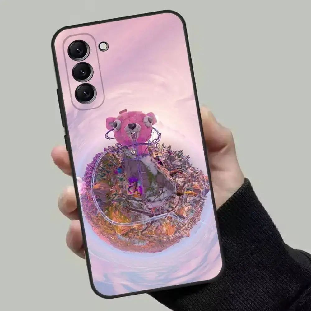 M-Midas F-Fortnite Phone Case For Samsung Galaxy A13, A21s, A22, A31, A32, A52, A53, A71, A80, Soft Black Shell
