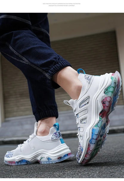 2023 new Shoes For men Sneakers Male casual Mens Shoes tenis Luxury shoes Trainer Race Breathable Shoes fashion loafers running