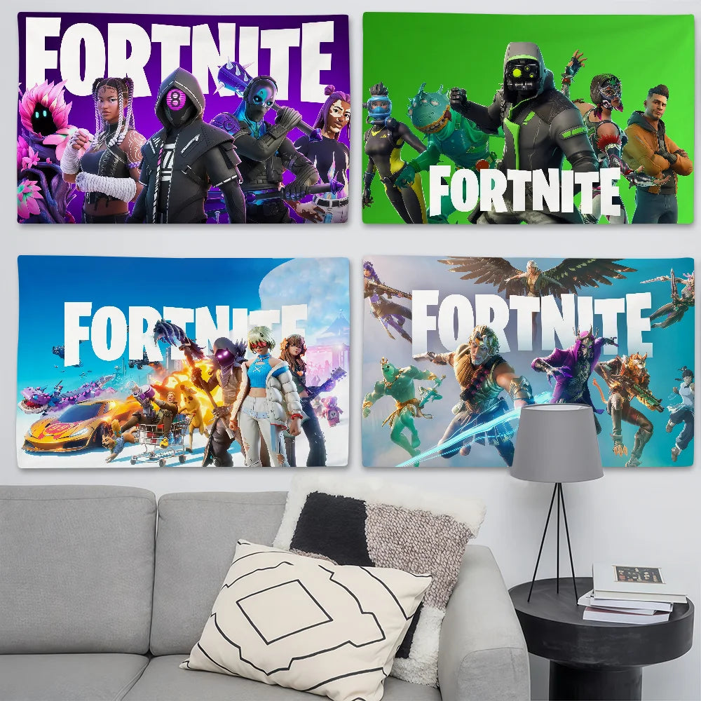 Adventure game F-FORTNITE Flag Suitable For Party Club Outdoor Interior Wall Art Decoration Banner Gift