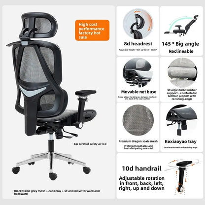 Internet Celebrity Ergonomic Chair Office Chair Back Chair Home Computer Chair Gaming Chair Sturdy and Durable