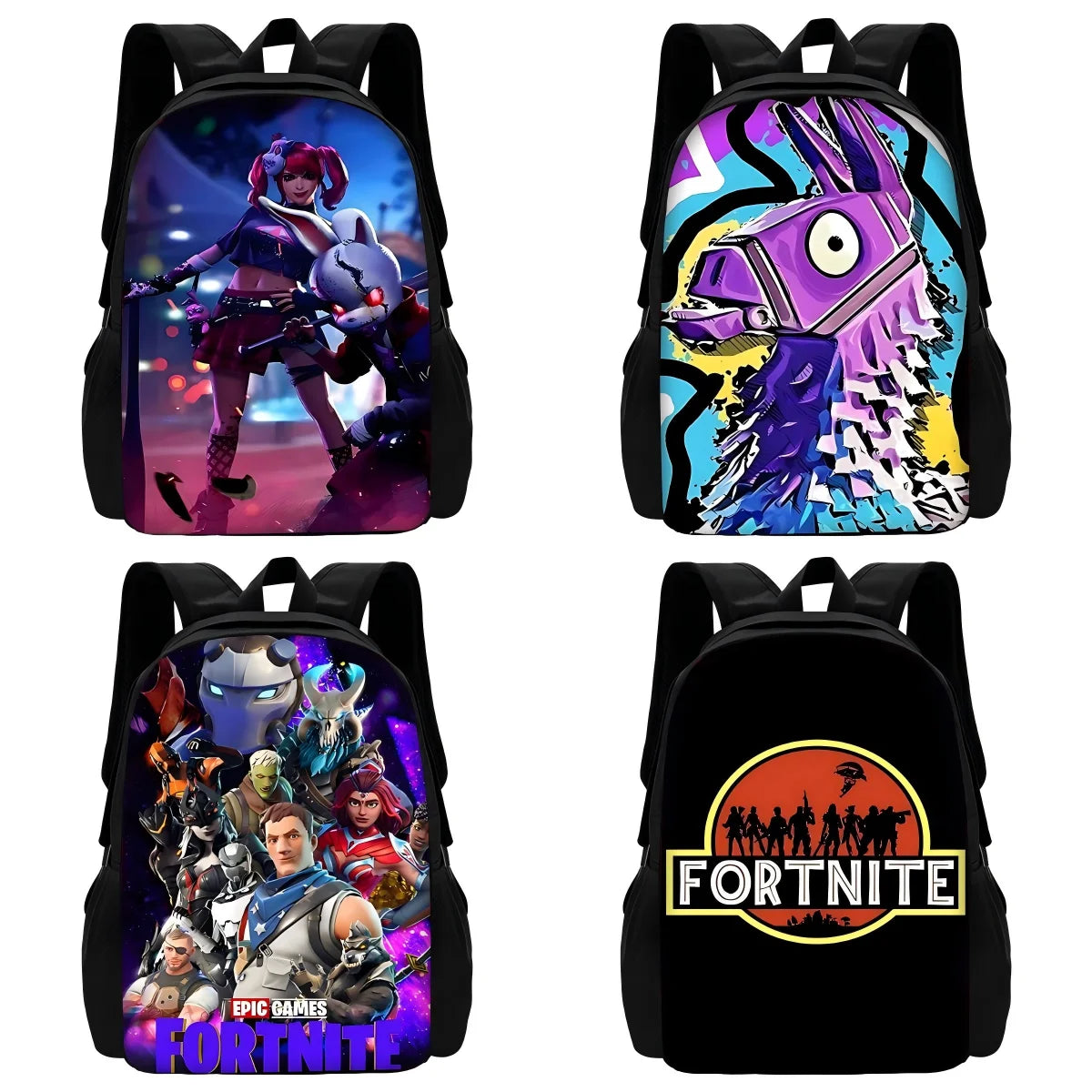 Hot Battle Royale Fortnite Kids Backpacks for Boys and Girls Student Birthday Gift Child School Bags Unisex Camping Durable Rucksack