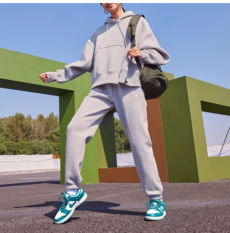 Nike Official Authentic Dunk Low Women's Lightweight Cushion Retro Sport Sneakers DV3029-100