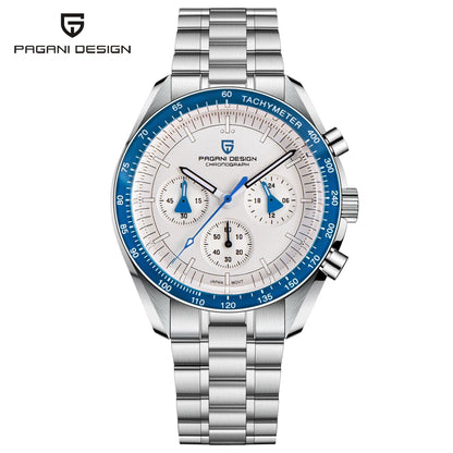 2026 New PAGANI DESIGN Mens Watches Quartz Speed Sports Chronograph Watch For Men Waterproof Luminous AR Sapphire Man Gift Clock