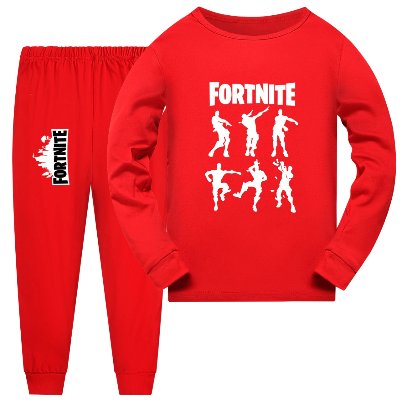New Kids Fortnite Fall Pajama Sets Baby Girls Long Sleeve Tops Pants 2pcs Set Teen Boys Daily Sleepwear 1006