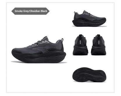 361 Degrees PopBlaze 5 Herren-Laufschuhe – Neue Dämpfung, dicke Sohle, atmungsaktiv, rutschfest, Outdoor-Jogging, Herren-Sneaker 672532212