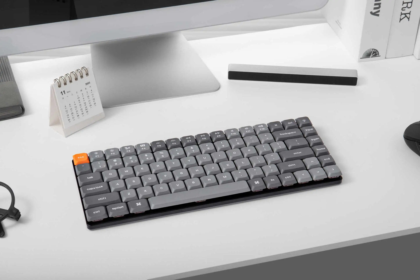 Keychron K3 Max QMK/VIA Ultra-Slim Wireless Custom Mechanical Keyboard Low Profile Gateron Switch Double-Shot PBT Keycap