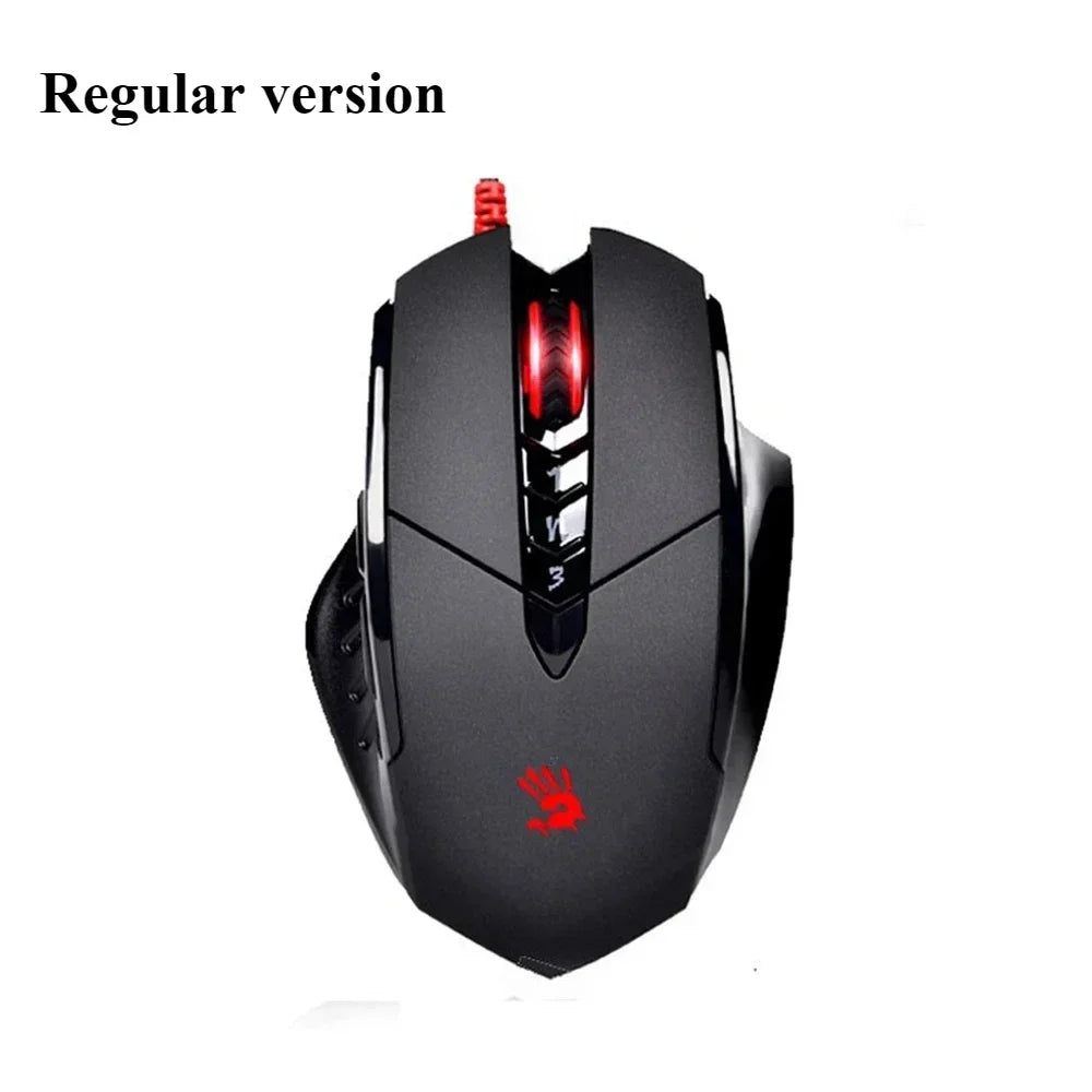 Bloody V7M kabelgebundene Maus RGB leichtes ergonomisches Design 4000dpi PC Büro E-Sports Gaming Makroprogrammierung Maus für CF LOL CS