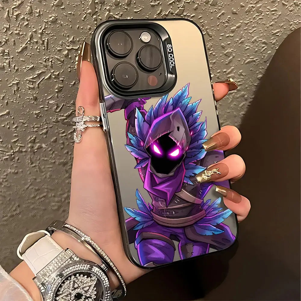 Hot Game Shooting Fortnites Matte Phone Case for Oppo A6, F31, A60, A79, A98, A78, A58, A38, A18, A57, A76, A36, A17, A94, A74, F29 Pro 4G 5G