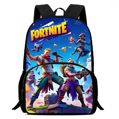 Hot Game Child Backpacks Lunch Bag Pencil Case Pupil Large Capacity School Bags Design-Fortnite For Boy Girl Best Gift