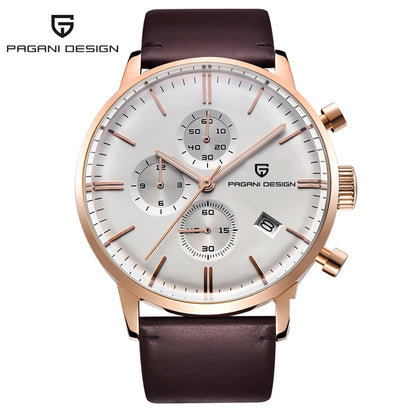 2026 New PAGANI DESIGN Brand Luxury Watches For Men Automatic Date Watch Waterproof Chronograph VK67 Movement Relogio Masculino