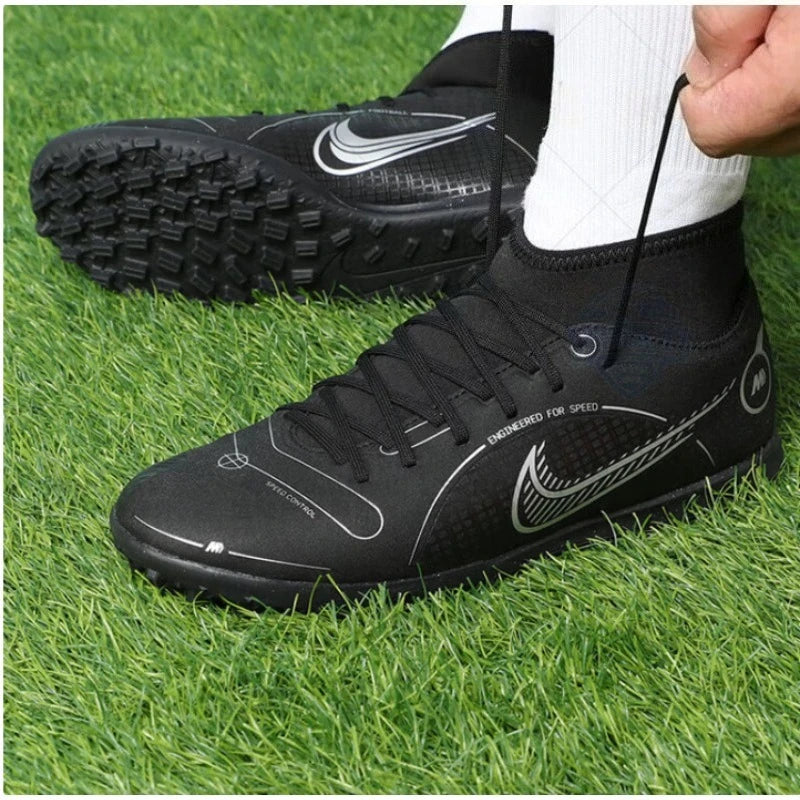 Nike muške srednje visoke tenisice SUPERFLY 10 ACADEMY sports Frisbee razbijene nokatne nogometne kopačke DJ2909-007