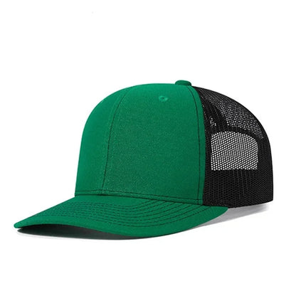 Hot Sale Summer Mesh Baseball Cap Men Women Slight Curved Snapback Trucker Hat Unisex Casual Outdoor Breathable Dad Cap Gorras