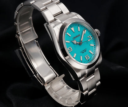 Cronos Luxury Men Watches 36mm Explore Climbing Series Couples Sport Watch NH35 PT5000 Unisex Automatic Mechanical Watch 10Bar