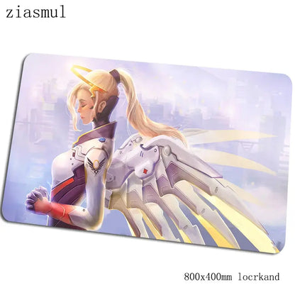 overwatch mouse pad 800x400x3mm mats best seller Computer mouse mat gaming accessories large mousepad keyboard games pc gamer