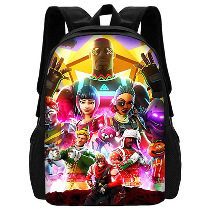 Classic Game Fortnite Kids Backpacks Boys and Girls Student Birthday Gift Child School Bags Unisex Camping Durable Rucksack