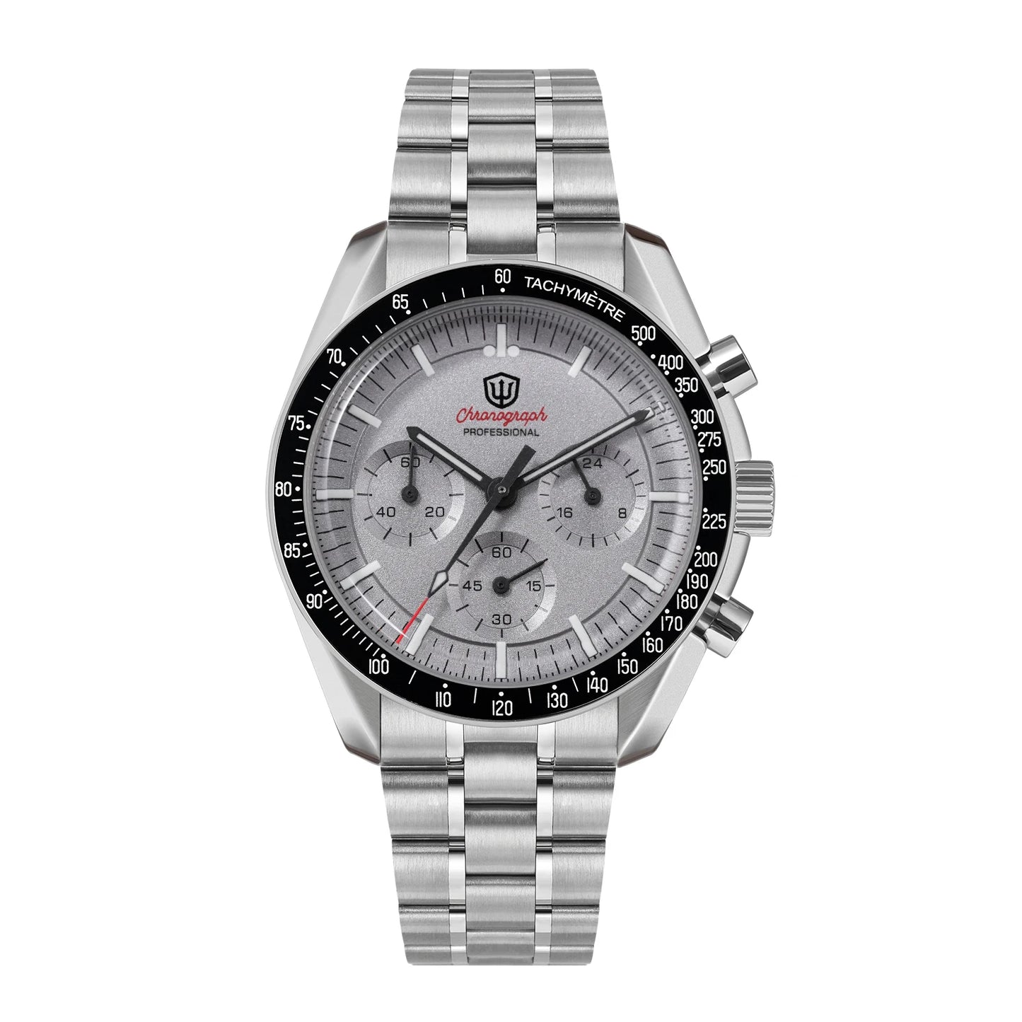 Watchdives New Wd1863 Quartz Men Watch VK63 Chronograph Bubble Sapphire Waterproof 39Mm Steel Top Brand Luxury Business Watch