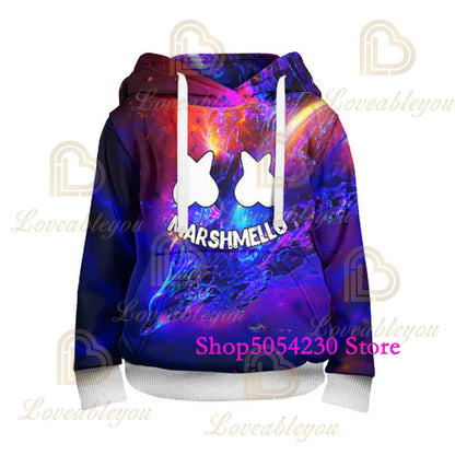 3D Printed Llama Fortnite Hoodie Battle Royale Cartoon Sweatshirts for Men And Women Game Hero Hooded Shirt for Teens