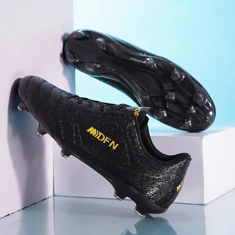 New Men's Football Boots Match Professional Sneakers Non-slip Soccer Shoes Outdoor Drop Shipping Unisex Training Sport Futsal