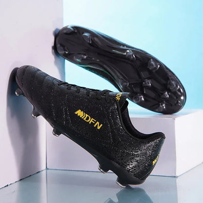 New Men's Football Boots Match Professional Sneakers Non-slip Soccer Shoes Outdoor Drop Shipping Unisex Training Sport Futsal