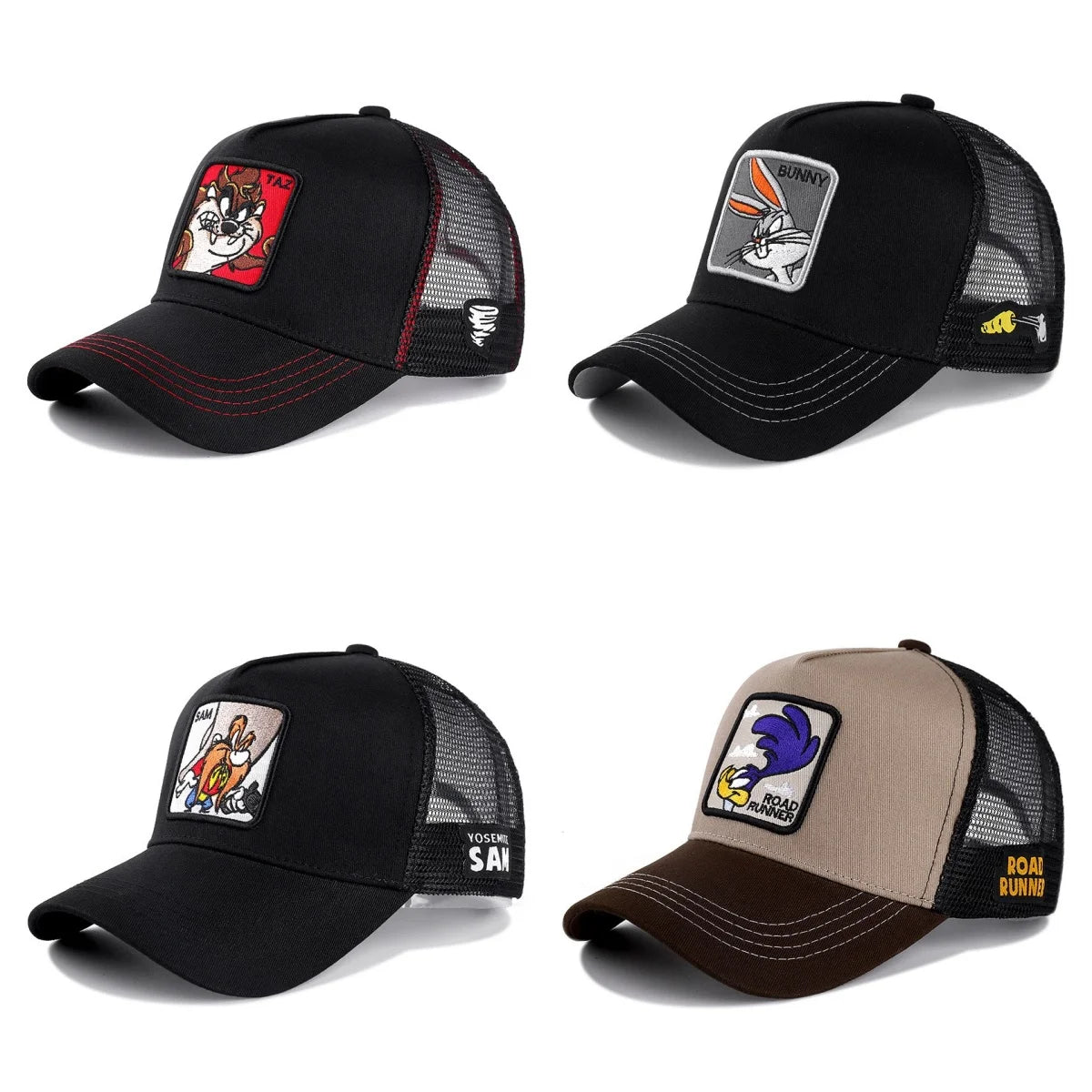 Hot Sale Unisex Anime Cartoon Cap High Quality Patch Draw Baseball Cap Men Trucker Hat