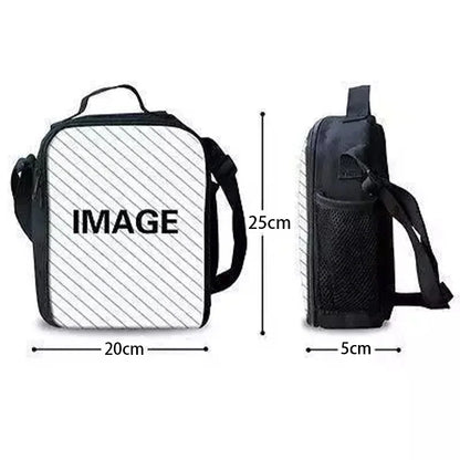 Child Insulated Large Fortnite Capacity Bag for Boy Hot Game Girl Student Outdoor Picnic Reusable Thermal Cooler Lunch Box
