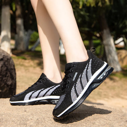 New summer rebound women's sports shoes, lightweight shock-absorbing running shoes, marathon foot protection balance walking shoes