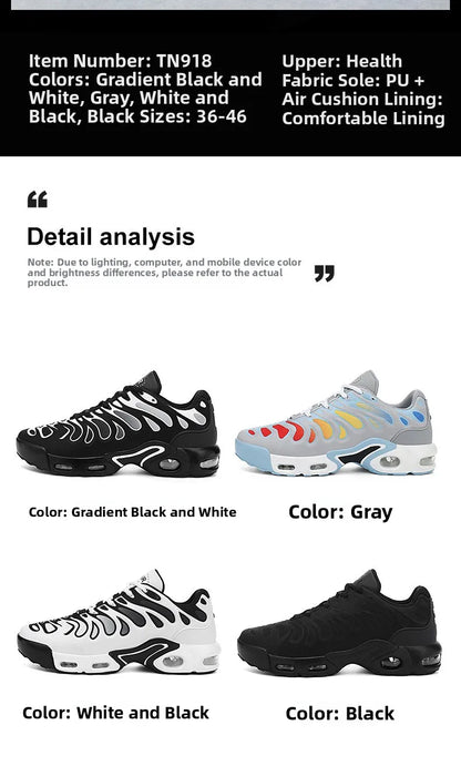 Fashionable Casual Sports Men's Shoes Outdoor Travel Large Size Versatile Daily Classic Running Shoes Breathable Lightweight