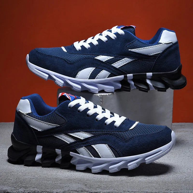 Men's Marathon Running Sports Shoes Casual Sneakers Soft Comfortable Training Shoes Wear-Resistant Sneakers for Men