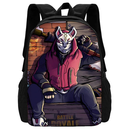 Hot Game Fortnite Kids Backpacks Boys and Girls Student Birthday Gift Child School Bags Unisex Camping Durable Rucksack