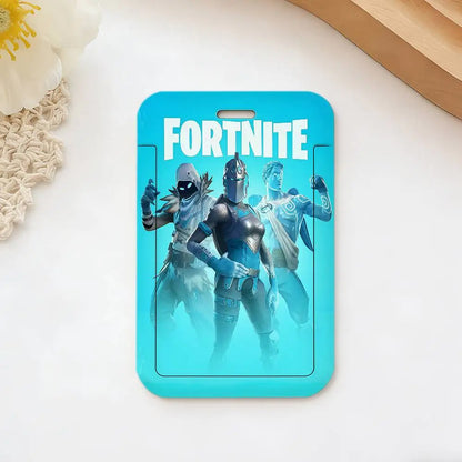 Hot Game F-FORTNITE Strap Lanyard Keychain ID Bus Card Cover Badge Holder Pass Hang Rope Lariat Gifts Keys Accessories