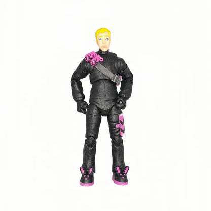 New Fortnite Trooper Sky Fox Raven Black8 Game Character Cartoon Articulated Action Figure Model Cool Decorative Ornament Toy