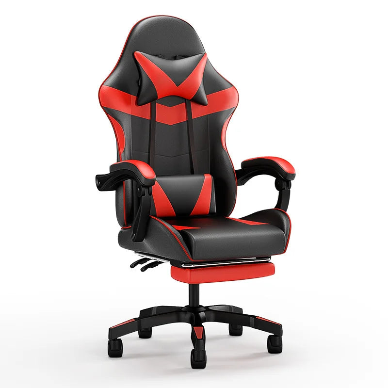 Sedia da gaming ergonomica per computer e scrivania, poltrona reclinabile per home office con supporto lombare per sessioni prolungate, sedia da gioco
