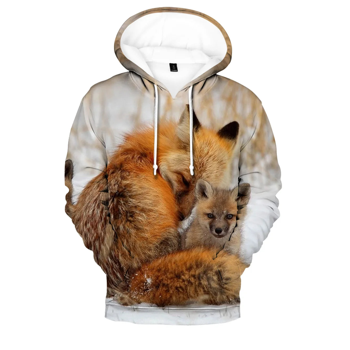 Hip Hop Popular Novelty Comfortable New Fox 3D Print Hoodies Sweatshirts Men/Women Sweatshirt Adult/Child Casual Pullovers