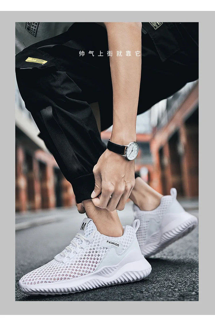 2026 Summer Men's Loafers, Walking Mesh Breathable Summer Comfortable Casual Shoes Sneakers, Zapatillas Hombre Men Running Shoes