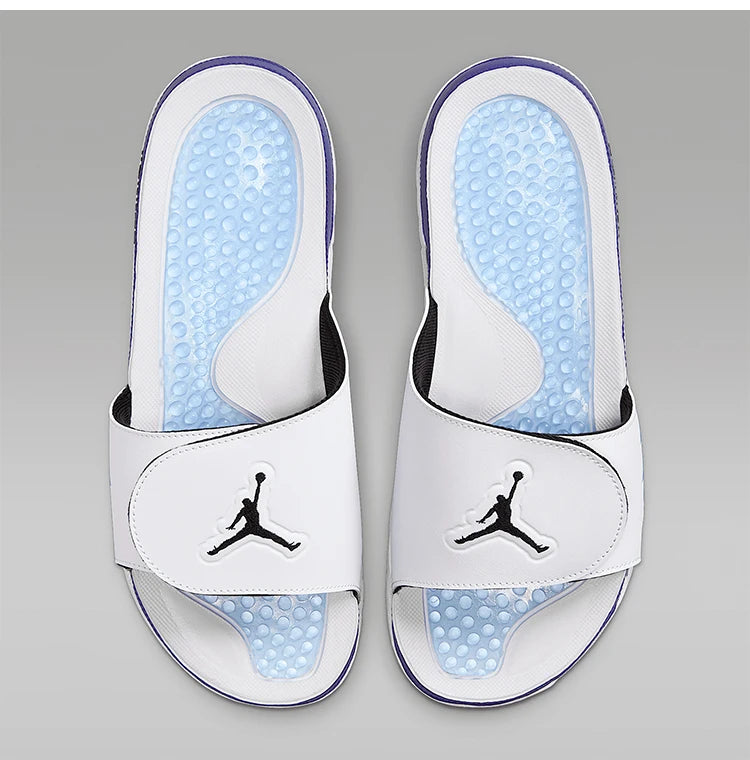 Nike Official Genuine JORDAN Men's Lightweight and Breathable Slip-On Sandals 555501-103