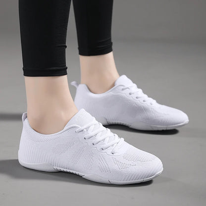 Marwoo Girls White Cheer Dance Sneakers Kids Lightweight Cheerleading Training Walking Tennis Women’s Fashion Sports Shoes 2316