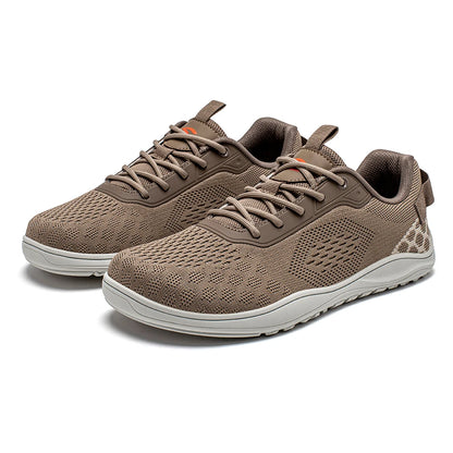 HOBIBEAR Dzianinowe buty typu „barefoot” – unisex, bez podbicia, z szerokim czubkiem, minimalistyczne, oddychające, codzienne buty do chodzenia