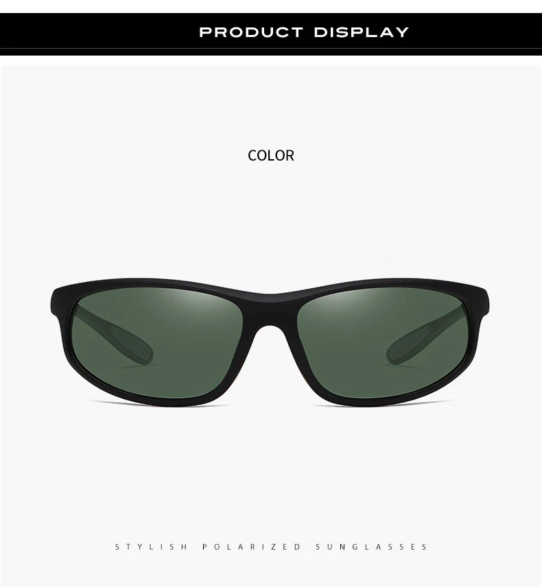 VCKA Men Polarized Myopia Sports Sunglasses Prescription Outdoor Small Frames Women Glasses Optics Custom Eyewear -0.5 To -6.0