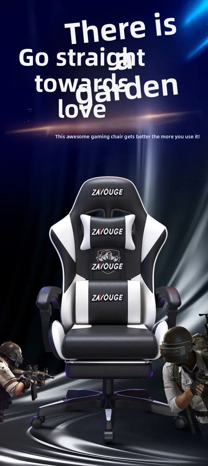 Ergonomischer Gaming-Stuhl fürs Homeoffice, lange Sessions und Streamer – verstellbar, neigbar, leicht und langlebig
