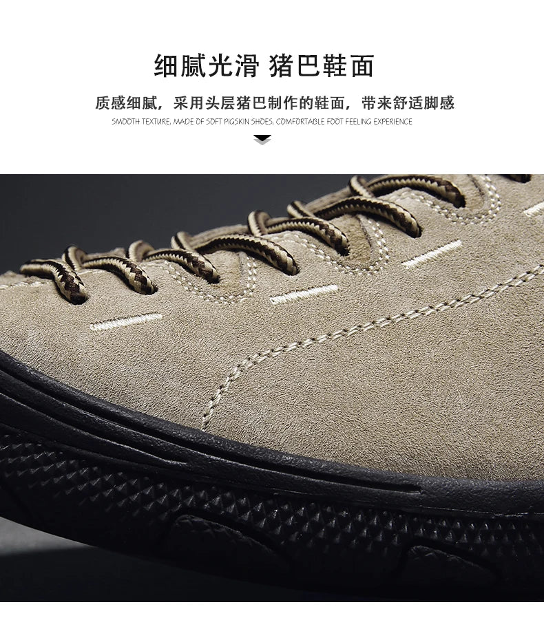 Trekkingsneakers voor heren Wandelschoenen Lage herenwandelschoenen Outdoor antislip sportschoenen voor heren Grote maten 47