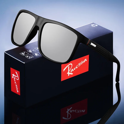 Brand Designer Men's Sun Glasses Vintage Square Sunglasses Men Women Luxury  Driving Fishing UV400 Eyewear Men