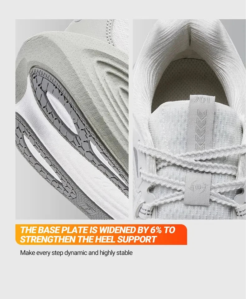 361 Degrees PopBlaze 5 Herren-Laufschuhe – Neue Dämpfung, dicke Sohle, atmungsaktiv, rutschfest, Outdoor-Jogging, Herren-Sneaker 672532212